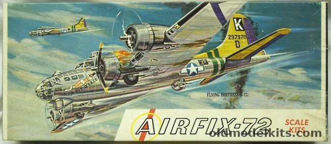 Airfix 1/72 B-17G Flying Fortress Craftmaster Issue, 1-129 plastic model kit